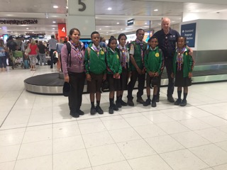 Arrival in Sydney